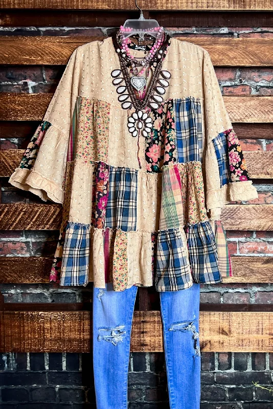 Graceful Beauty Multi-Color Tunic