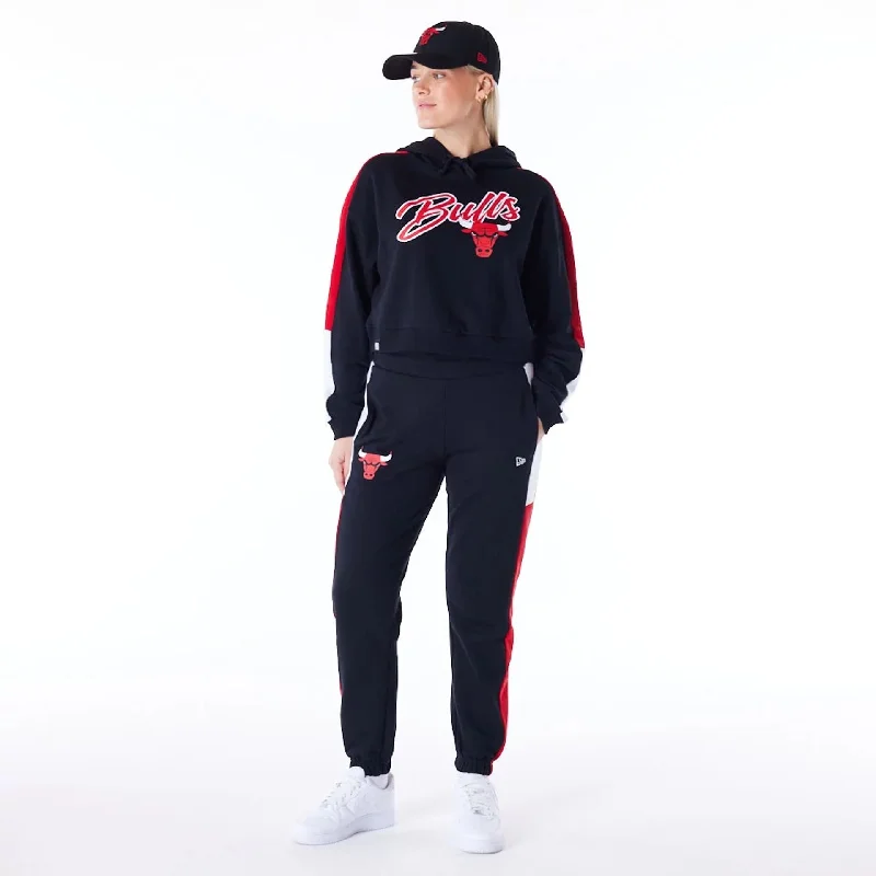 Men's Hoodies with Vintage StyleChicago Bulls Womens NBA Colour Block Black Pullover Hoodie Men's Hoodies with Vintage StyleChicago Bulls Womens NBA Colour Block Black Pullover Hoodie