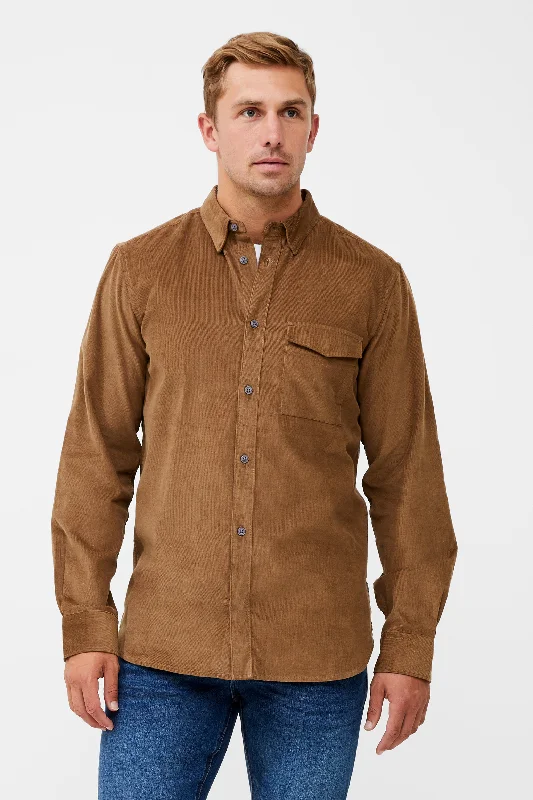 Men's Long-Sleeve Shirts for Year-Round WearCord Long Sleeve Shirt