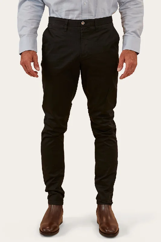 Men's Jeans for Everyday WearParsons Mens Slim Fit Chino Pant - Black