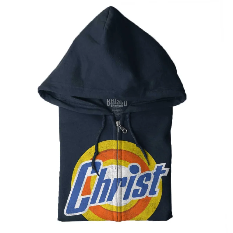 Men's Hoodies with Zippered PocketsChrist Detergent Youth Zip Hoodie