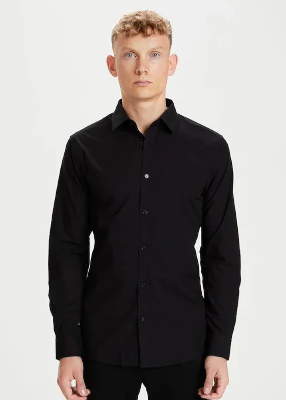Men's Floral Print Shirts for Spring and SummerRobo Stretch Poplin Shirt