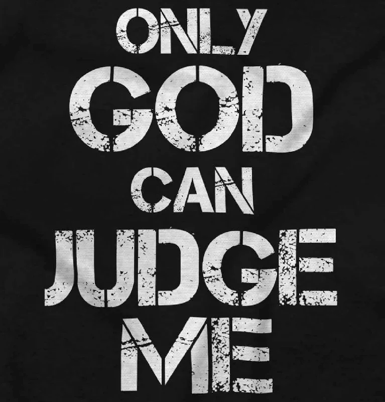 High-Quality Men's French Terry HoodiesOnly God can Judge Youth Zip Hoodie