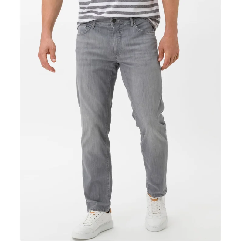 Best Selling Men's Jeans BrandsBrax Ultralight Summer Jeans Cadiz Straight Fit - Silver Sea 84-6127 Best Selling Men's Jeans BrandsBrax Ultralight Summer Jeans Cadiz Straight Fit - Silver Sea 84-6127