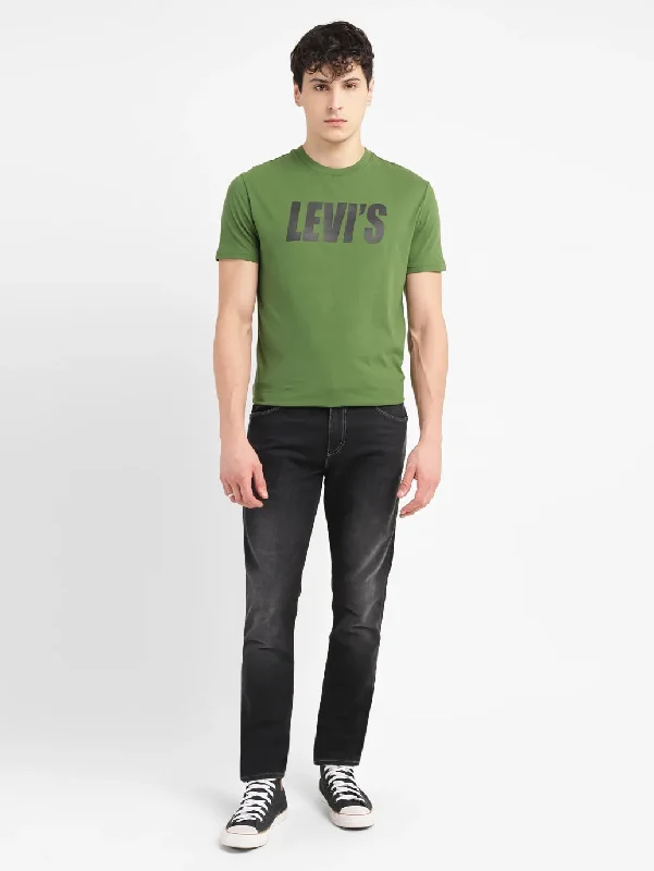 Men's Jeans Made from Recycled MaterialsMen's 512 Black Slim Tapered Fit Jeans