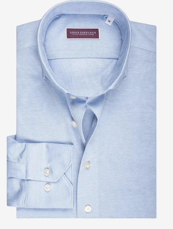Men's Relaxed-Fit Shirts for Casual ComfortMarseille Jersey Shirt Blue