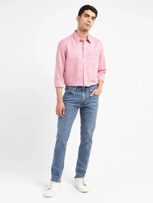 Men's Jeans with Elastic WaistbandsMen's 512 Mid Indigo Slim Tapered Fit Jeans
