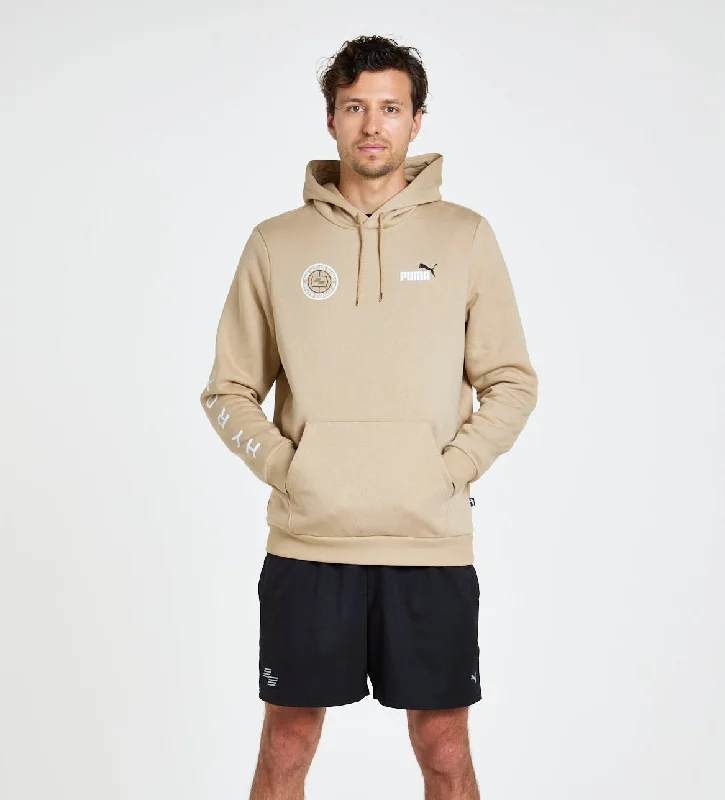 Affordable Men's HoodiesHYROX|PUMA Essentials Hoodie - Beige