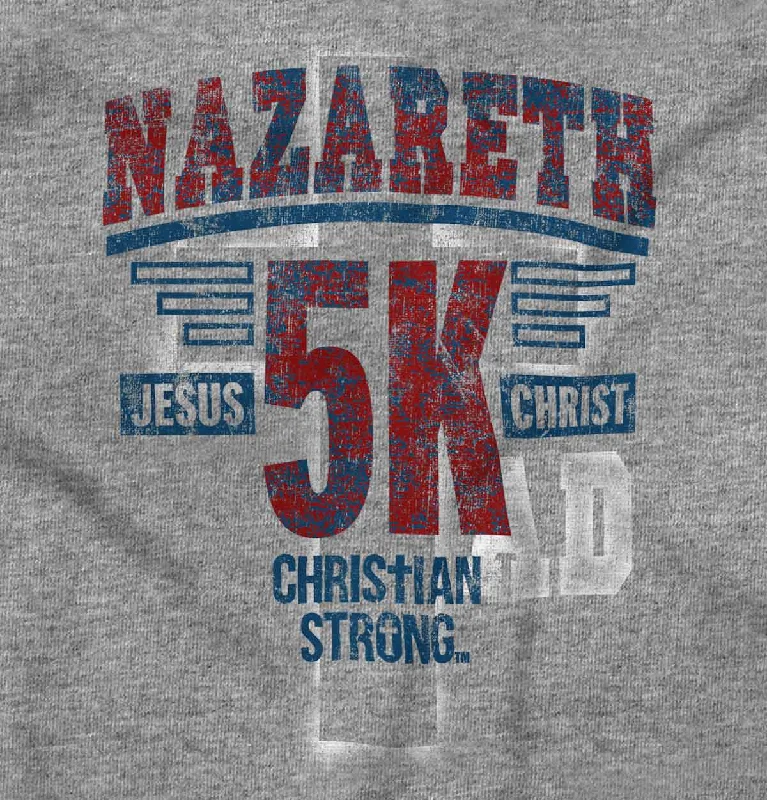 Warm Men's Thermal HoodiesNazareth 5k Christian Youth Zip Hoodie