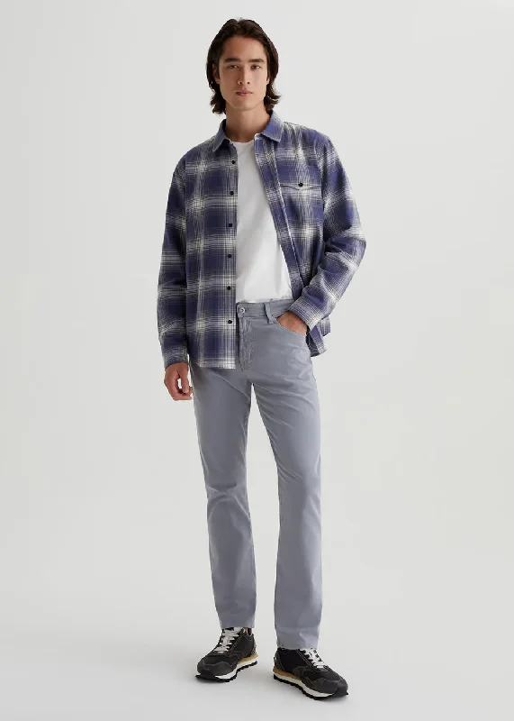Men's Jeans with EmbroideryEverett Slim Straight Sateen Pant
