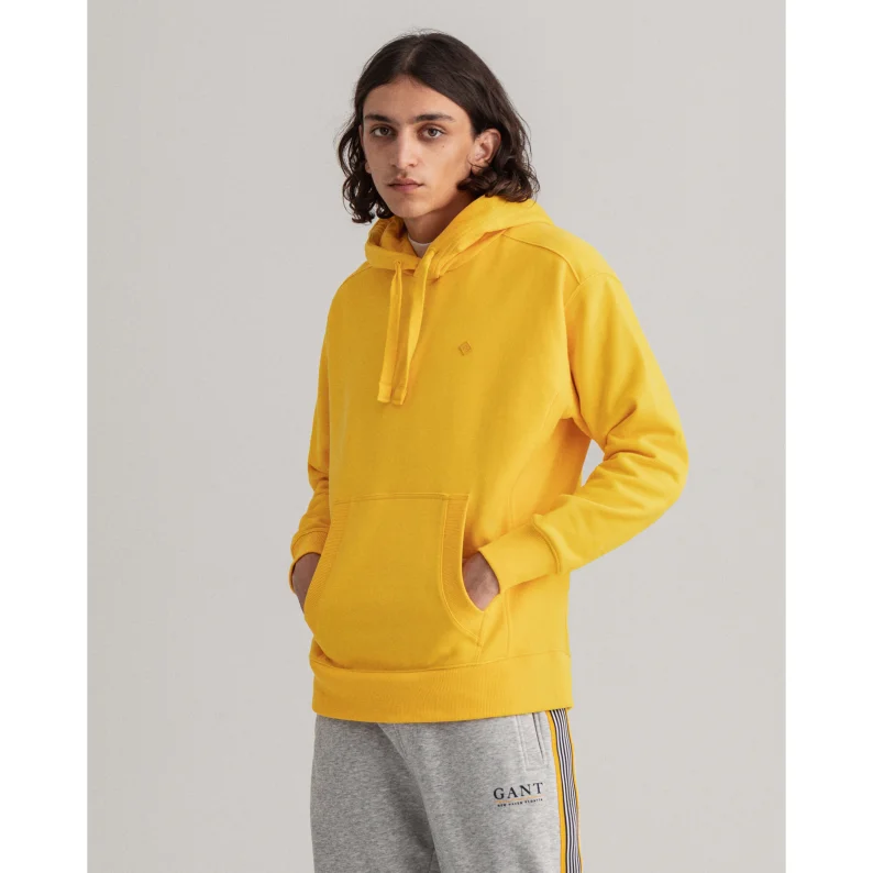 Men's Hoodies for LoungingGANT Iconic G Essential Hoodie Sunlight Yellow