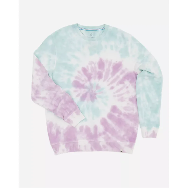 Men's Hoodies for SpringColours & Sons Sweatshirt Tie-Dye 9122-417