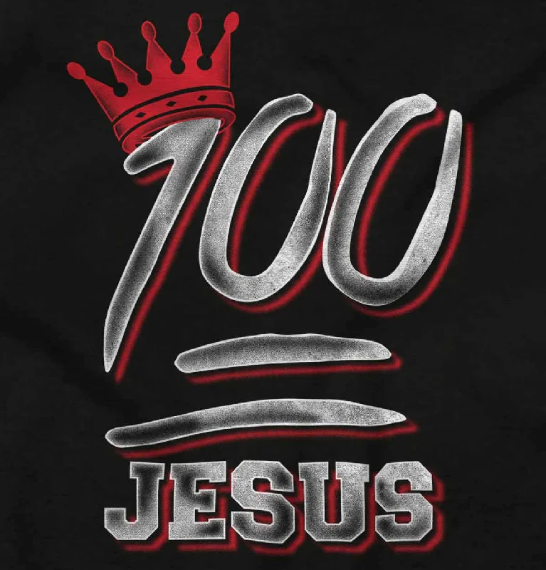 Men's Hoodies for Hiking100 Jesus Youth Zip Hoodie