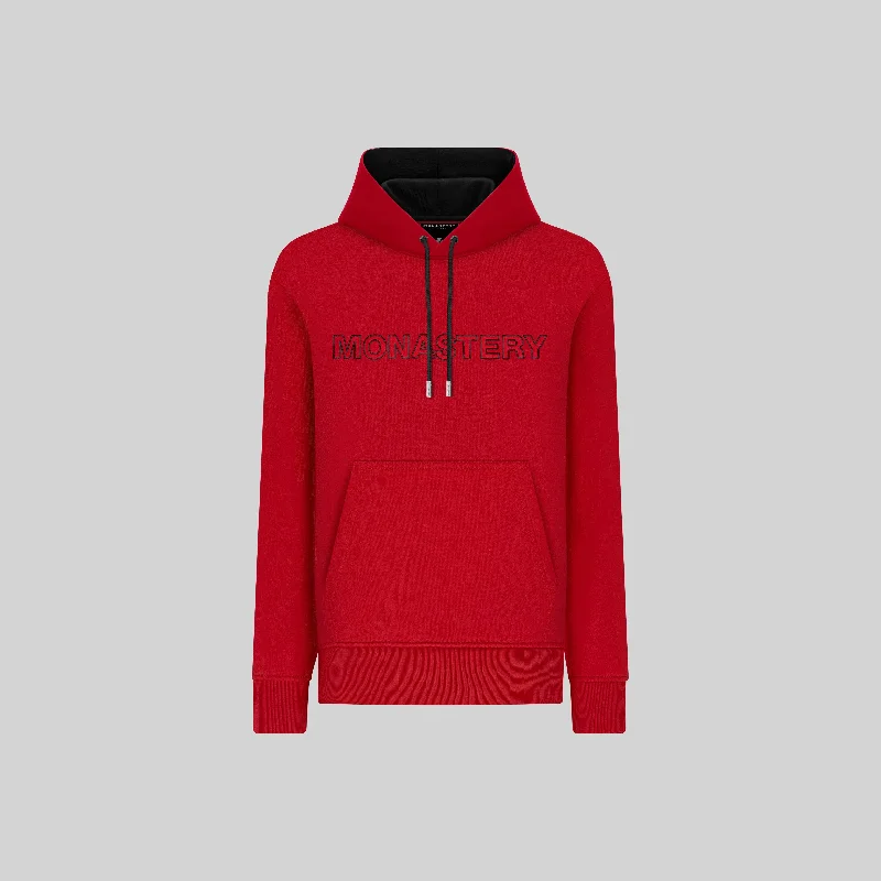 Men's Hoodies for LayeringCASANDRO RED HOODIE