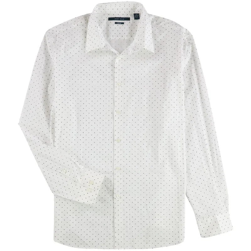 Men's Custom-Fit Shirts for a Personalized LookPerry Ellis Mens Mini-Geo Button Up Shirt, White, XX-Large Men's Custom-Fit Shirts for a Personalized LookPerry Ellis Mens Mini-Geo Button Up Shirt, White, XX-Large