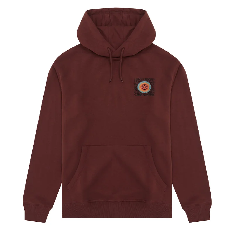 Weather-Ready Men's HoodiesHikerdelic Material Worth Hoodie Brown