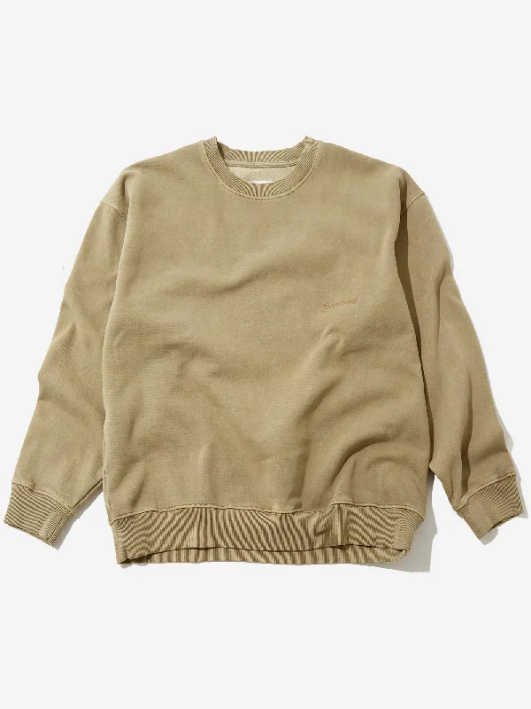 Men's Hoodies with Reflective StripesGoodhood Worldwide Script Sweatshirt - Cutch Brown