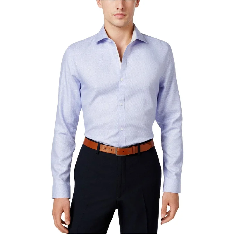 Men's Oxford Shirts for a Preppy StyleCalvin Klein Mens Infinite Cool Button Up Shirt, Purple, XX-Large