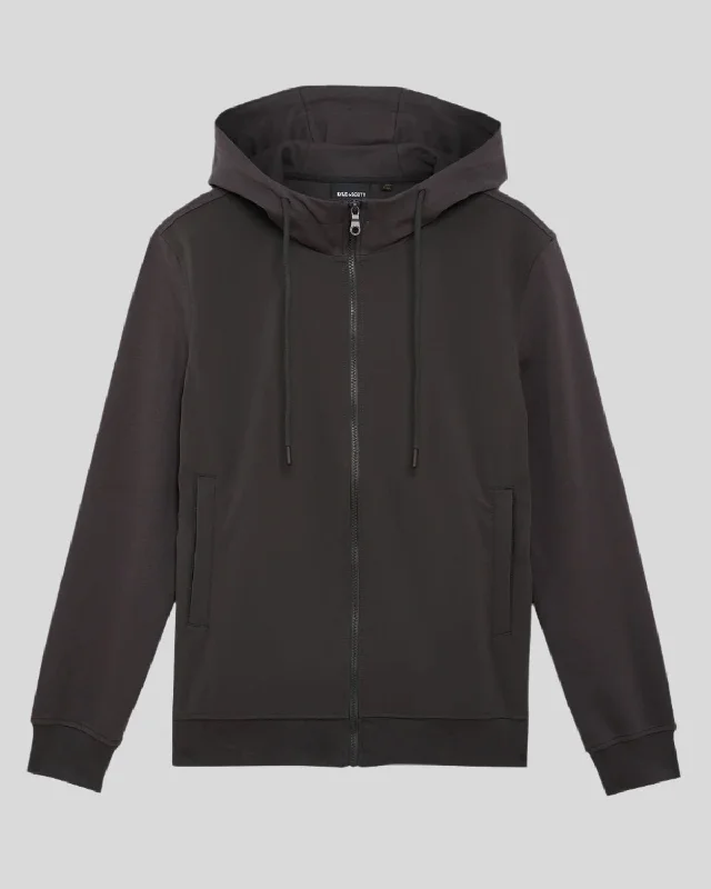 Men's Hoodies for WorkoutSoftshell Hybrid Zip Through Hoodie