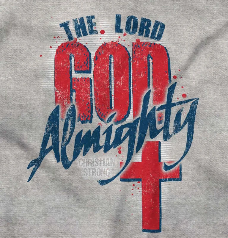 Men's Hoodies for SnowshoeingGod Almighty Youth Zip Hoodie