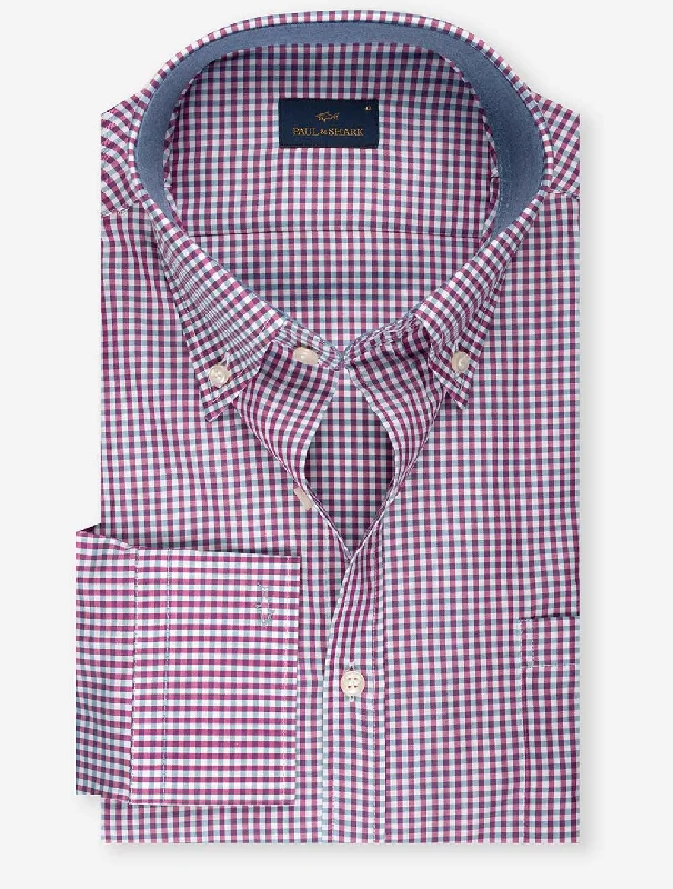 Classic Men's Dress ShirtsCotton Twill Buttondown Shirt Multi
