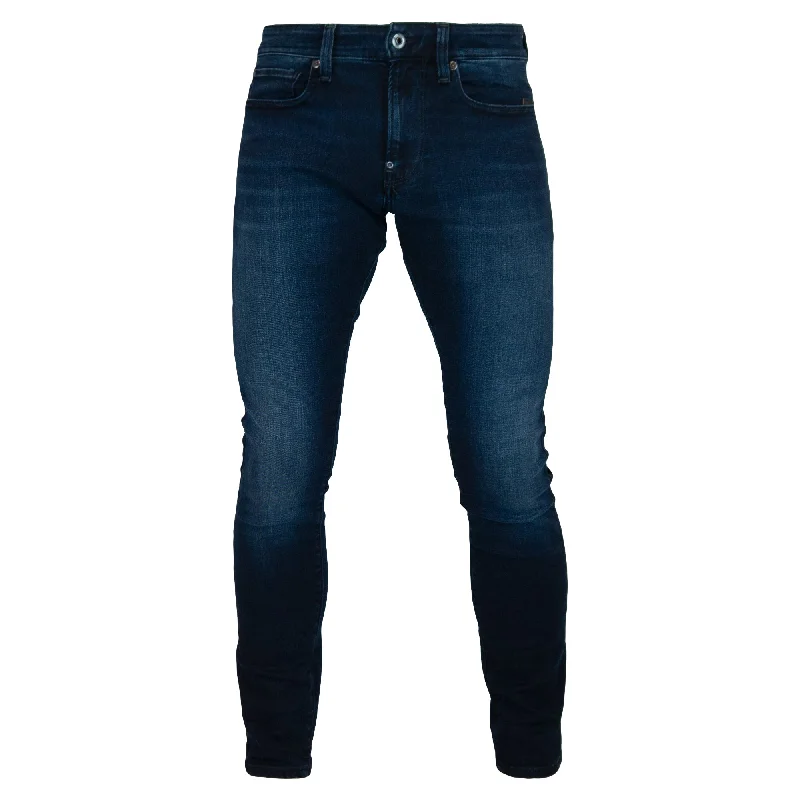 High-Quality Men's JeansG-Star Revend Skinny Jeans - Slander Indigo Super Stretch Dark Aged High-Quality Men's JeansG-Star Revend Skinny Jeans - Slander Indigo Super Stretch Dark Aged