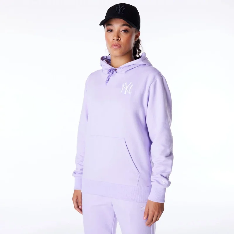 Men's Hoodies with Sublimated GraphicsNew York Yankees Womens MLB League Essential Pastel Purple Pullover Hoodie Men's Hoodies with Sublimated GraphicsNew York Yankees Womens MLB League Essential Pastel Purple Pullover Hoodie