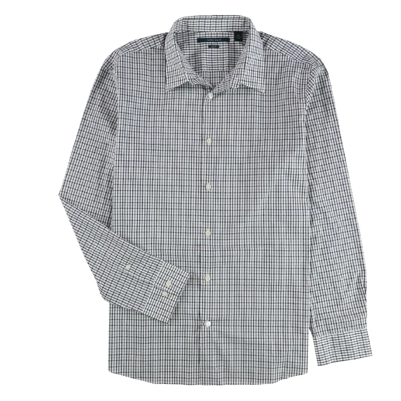 Men's Organic Cotton Shirts for Eco-ConsciousnessPerry Ellis Mens Tattersall Button Up Shirt, Blue, XX-Large Men's Organic Cotton Shirts for Eco-ConsciousnessPerry Ellis Mens Tattersall Button Up Shirt, Blue, XX-Large