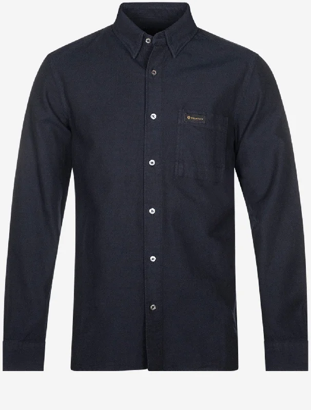 Men's Bamboo Fiber Shirts for Softness and BreathabilityBroadall Shirt Dark Ink Black
