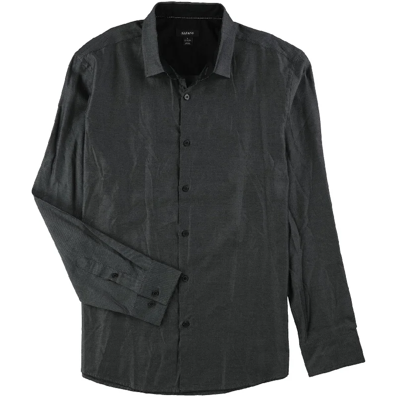 Men's Designer Dress Shirts for High-End FashionAlfani Mens Vernon Button Up Shirt