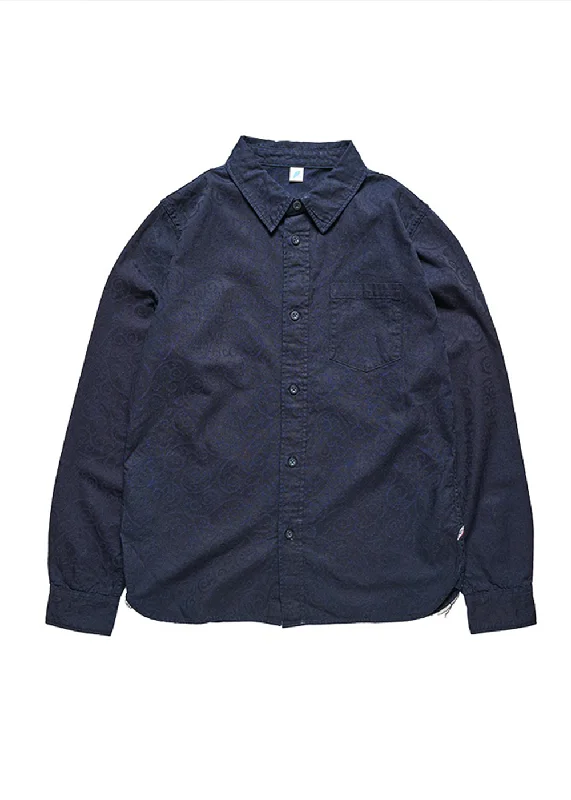 Men's Performance Fabric Shirts for All-Day ComfortWoven Jacquard Shirt