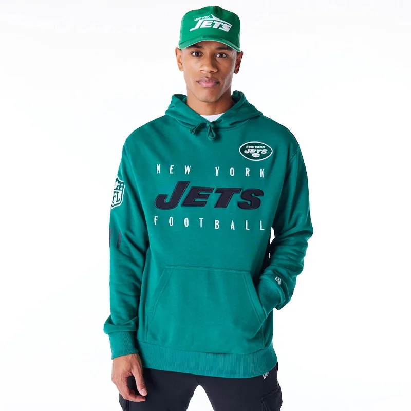 Men's Hoodies with Faux Fur TrimNew York Jets NFL Patch Green Oversized Pullover Hoodie Men's Hoodies with Faux Fur TrimNew York Jets NFL Patch Green Oversized Pullover Hoodie