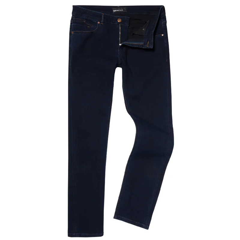 Classic Men's Jeans StyleRemus Apollo Slim Power Stretch Jean 60130 - Navy