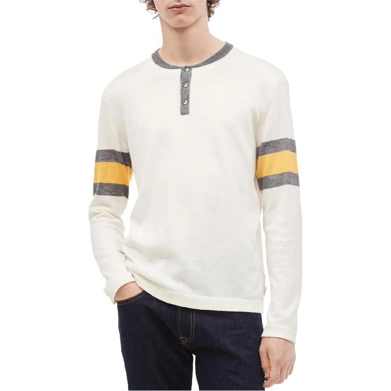 Men's Bold-Color Shirts for a Statement PieceCalvin Klein Mens Engineered Stripe Henley Shirt, Beige, XX-Large Men's Bold-Color Shirts for a Statement PieceCalvin Klein Mens Engineered Stripe Henley Shirt, Beige, XX-Large