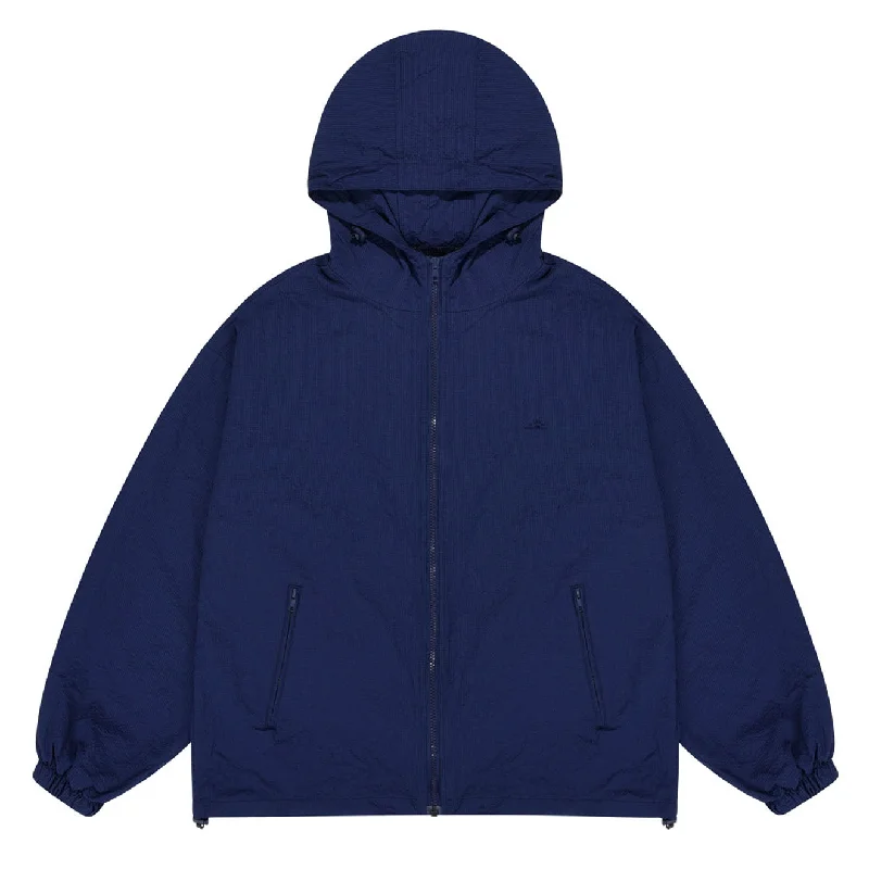 Men's Hoodies for GymKappy Light Hoodie Windbreaker Navy