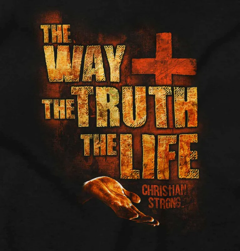 Men's Hoodies for BikingThe Way Truth Life Youth Zip Hoodie