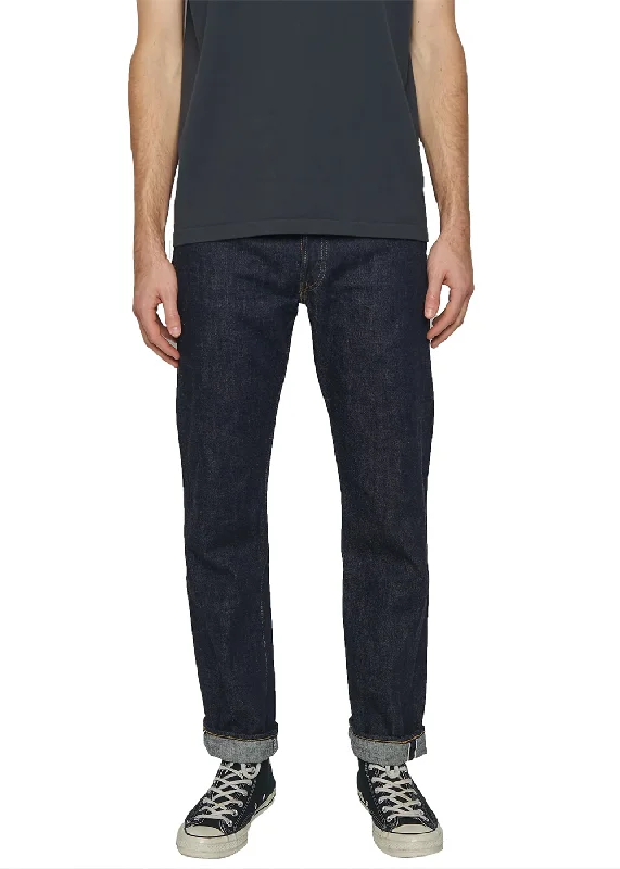 High-Quality Men's Jeans1108W - Slim Straight Selvedge One Wash 13.7oz Denim
