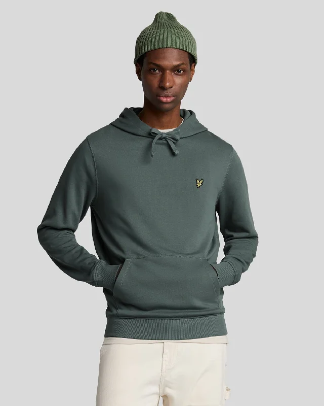 Men's Hoodies with Contrast Fabric PanelsPullover Hoodie