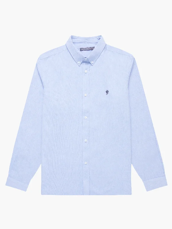 Men's Weekend Shirts for Leisurely OutingsOxford Long Sleeve Crown Shirt