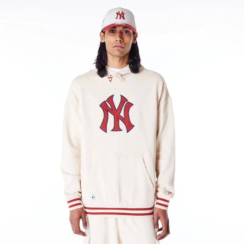 Men's Hoodies for Winter SportsNew York Yankees MLB Rib Infill Stone Oversized Pullover Hoodie Men's Hoodies for Winter SportsNew York Yankees MLB Rib Infill Stone Oversized Pullover Hoodie
