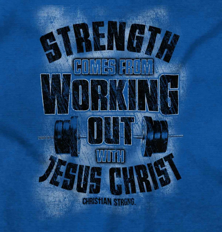 Fashionable Men's Streetwear HoodiesWorking Out With Christ Youth Zip Hoodie