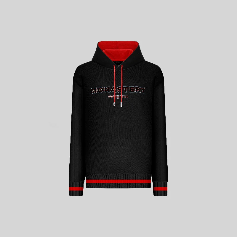Lightweight Men's Running HoodiesPEGASUS BLACK HOODIE