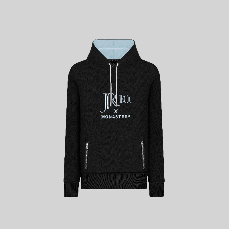 Men's Hoodies for Everyday WearJR10 BLACK HOODIE
