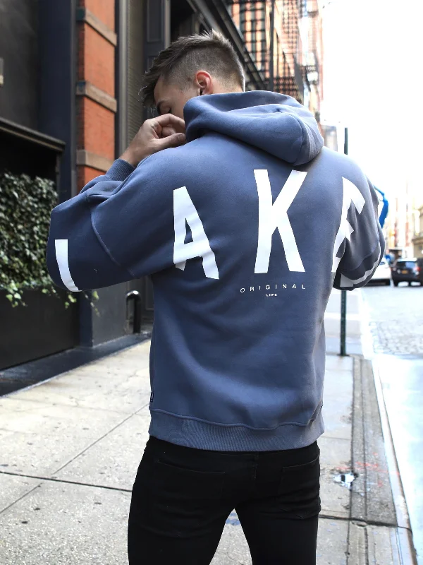 Men's Hoodies for LayeringIdris Oversized Hoodie - Blue