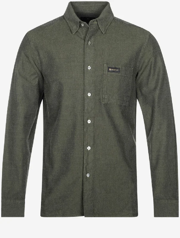 Men's Henley T-Shirts for a Casual TwistBroadall Shirt True Olive Black