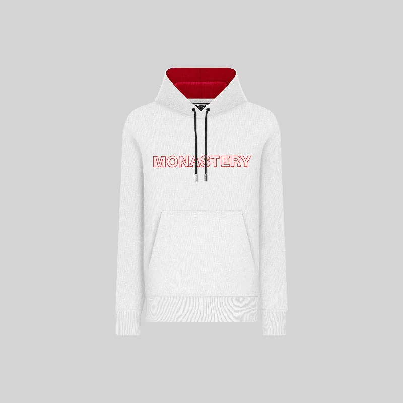 Men's Hoodies for Skinny MenCASANDRO WHITE HOODIE