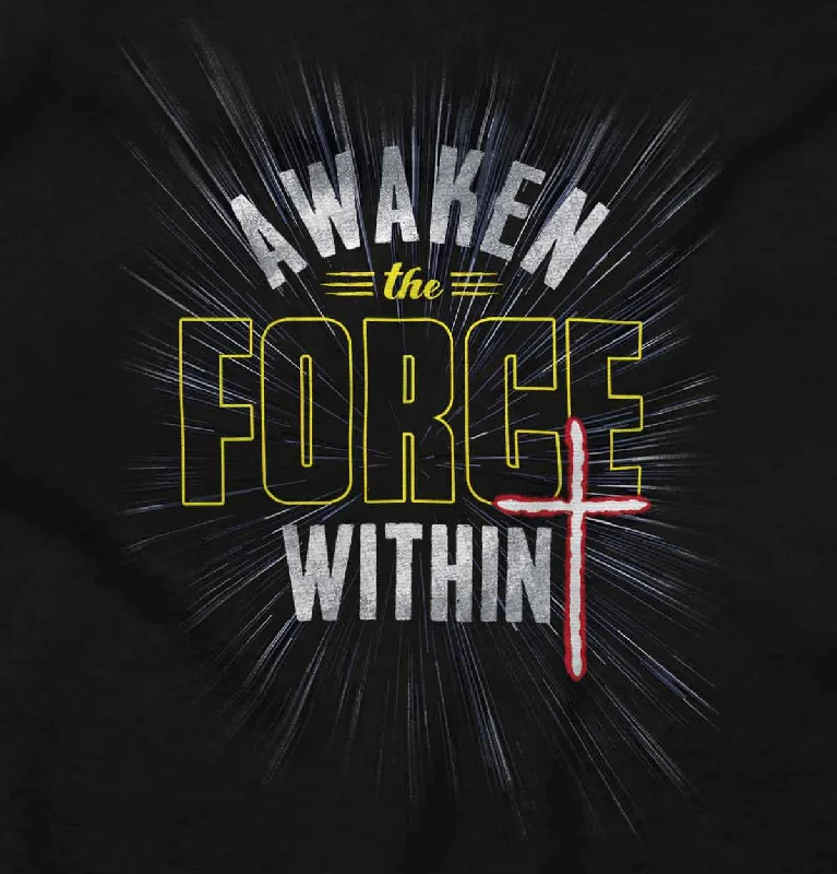 Men's Hoodies for Winter SportsAwaken The Force Within Youth Zip Hoodie