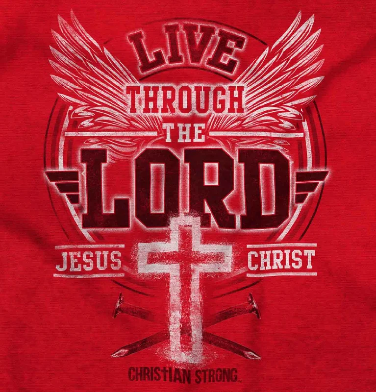 Men's Hoodies for GymLive Through the Lord Youth Zip Hoodie