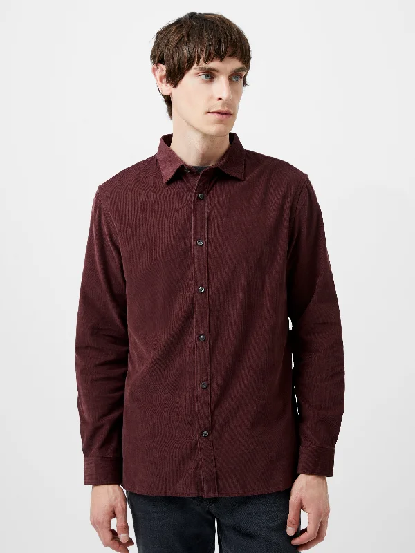 Men's Checkered Shirts for a Retro FeelBaby Corduroy Shirt