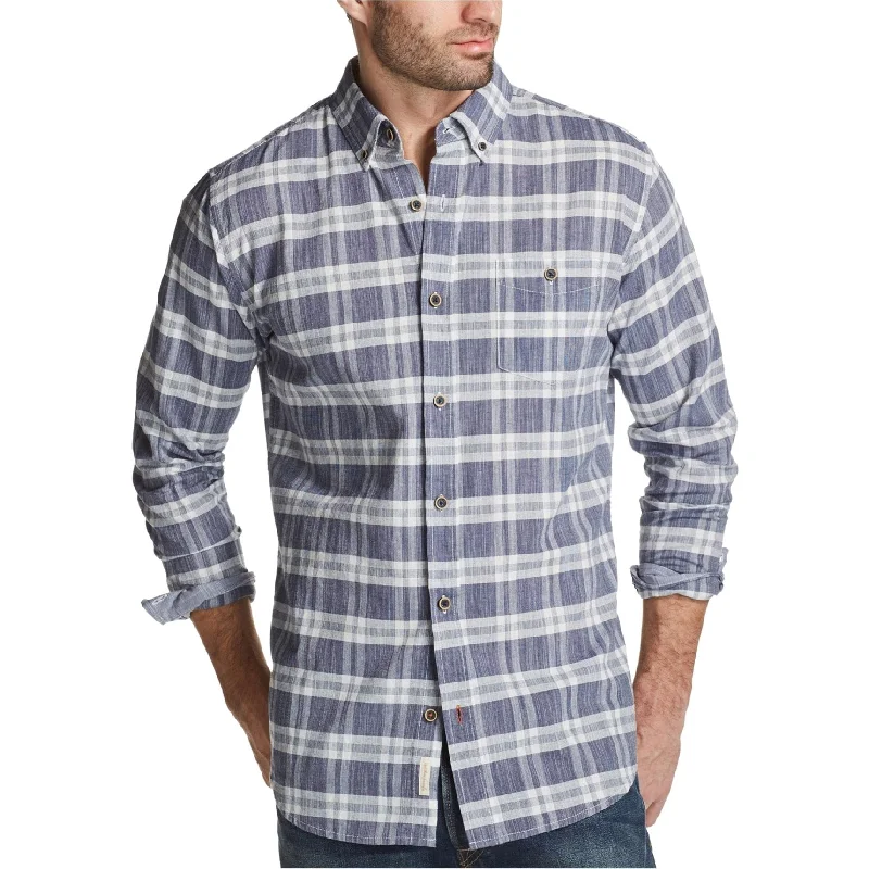 Men's Checked Short-Sleeve Shirts for Summer FunWeatherproof Mens Plaid Button Up Shirt, Blue, XX-Large Men's Checked Short-Sleeve Shirts for Summer FunWeatherproof Mens Plaid Button Up Shirt, Blue, XX-Large